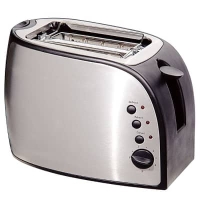 Ramtons RM/258 2 Slice Pop Up Toaster Stainless Steel