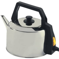 Ramtons RM/262 Traditional Electric Kettle, 3.5 Liters, Stainless Steel