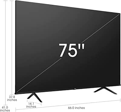 Hisense 75 Inch 75A6HKEN UHD 4K Smart TV - Image 4