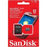 Sandisk Ultra Memory Card 32GB With SD Adapter