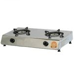 Ramtons RG/544 2 Burner Gas Cooker, Stainless  Steel