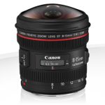 Canon EF 8-15MM F/4L FISHEYE USM Lens
