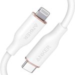 Anker Powerline III Flow USB C To Lightning 6ft White