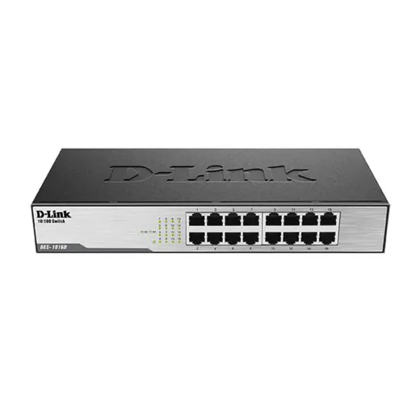 D-Link 16 Ports Desktop Switch DES-1016D - Image 3