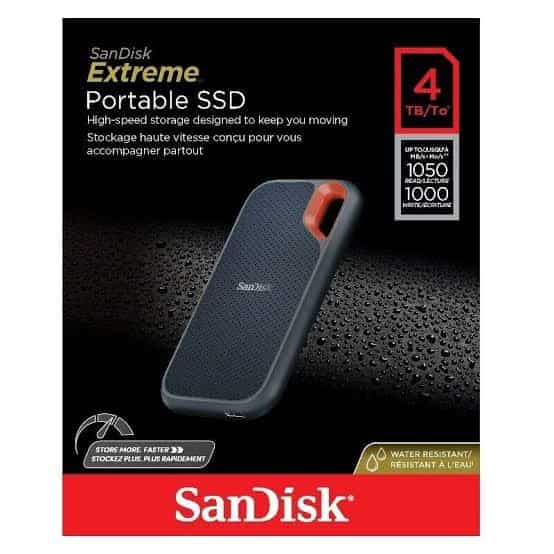 SanDisk Xtreme E61 4TB Portable SSD